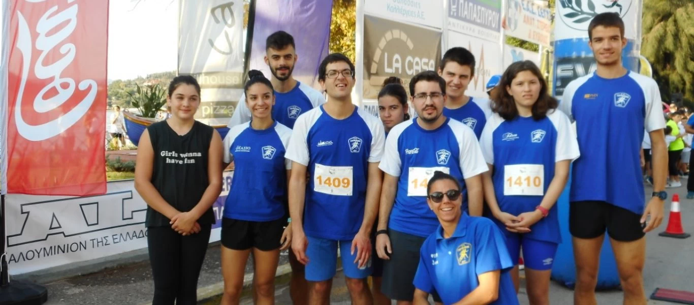 Ο ΓΣ Γλυφάδας-Στίβος στα Αντίκυρα με τους πρωταθλητές του